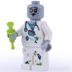 The Brick Show Shop Zombie Nurse - Custom Minifig made using LEGO parts