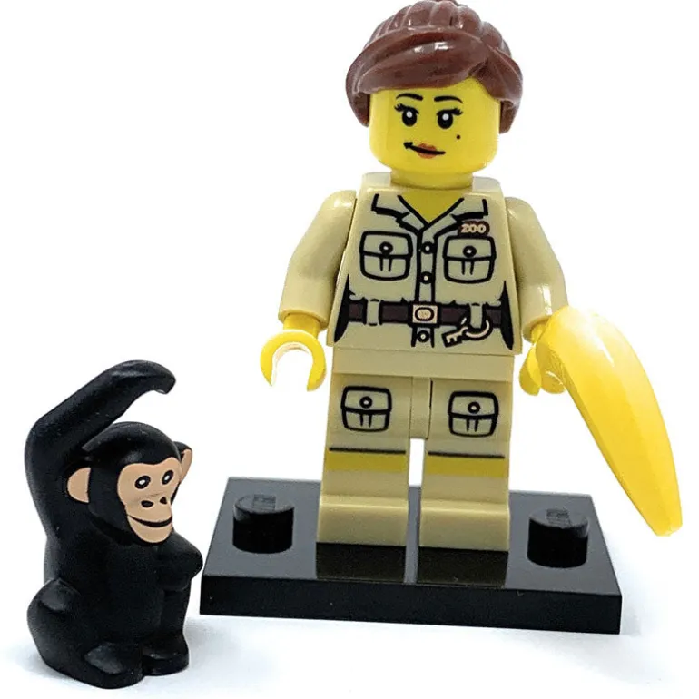 The Brick Show Shop Zookeeper (Female) - LEGO Series 5 Collectible Minifigure